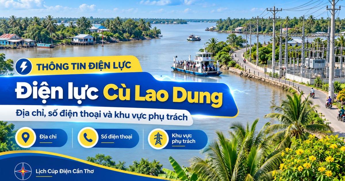 Điện lực Cù Lao Dung