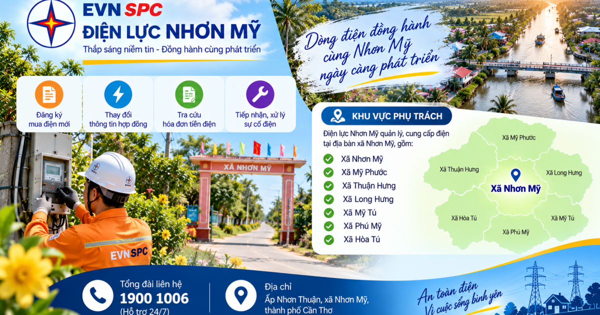 Điện lực Nhơn Mỹ