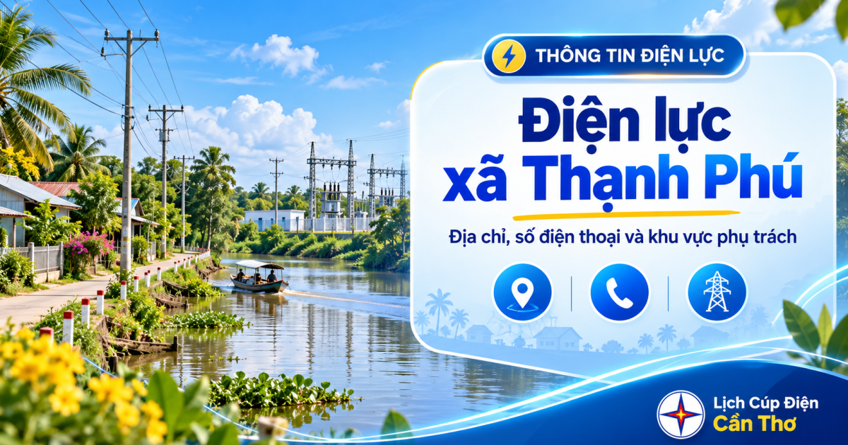 điện lực xã thạnh phú